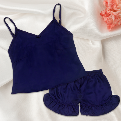 2 Piece Cami Set Blue